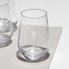 Набор высоких стаканов, стеклянный, d=6 см, h=12 см, 400 мл, 6 шт. - Фото 2