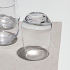 Набор высоких стаканов, стеклянный, d=6 см, h=12 см, 400 мл, 6 шт. - Фото 3