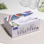 Набор стаканов, стеклянный, d=8 см, h=9 см, 270 мл, 6 шт - фото 44003171