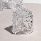 Набор низких стаканов, стеклянный, d=10 см, h=9 см, 285 мл, 6 шт - фото 25325932