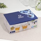 Набор низких стаканов, стеклянный, d=10 см, h=9 см, 285 мл, 6 шт - фото 25325933