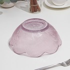 Салатник из цветного стекла, 1,25 л, d=22 см, h=9 см - Фото 3