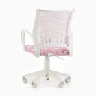 Кресло детское Бюрократ BUROKIDS 1 W-UNICORN розовый, белый пластик - Фото 4