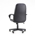 Кресло руководителя «Бюрократ» CH - 002, на колёсиках, экокожа, цвет чёрный - Фото 4