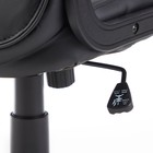 Кресло руководителя «Бюрократ» CH - 002, на колёсиках, экокожа, цвет чёрный - Фото 7