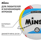 Волейбольный мяч MINSA, машинная сшивка, 18 панелей, р. 5, TPU - Фото 2