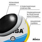 Мяч волейбольный MINSA, TPU, машинная сшивка, 18 панелей, р. 5 - Фото 3
