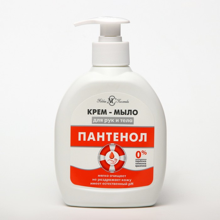 Жидкое мыло Невская Косметика с пантенолом, 300 мл - Фото 1