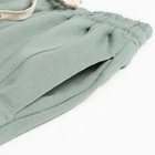 Брюки спортивные для девочек, цвет светло-зеленый, рост 152 см - фото 22673643