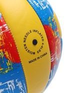 Волейбольный мяч ONLYTOP, машинная сшивка, 18 панелей, р. 5, PVC - Фото 8