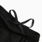 Брюки спортивные для мальчиков, цвет чёрный, рост 158 см - фото 25276809