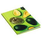 Блокнот А6 40 листов в клетку Calligrata "Авокадо", твёрдая обложка, блок офсет - фото 22715930