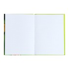 Блокнот А6 40 листов в клетку Calligrata "Авокадо", твёрдая обложка, блок офсет - фото 22715932