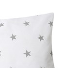 Наволочка «Крошка Я. Звездочки» 40×60 см, белая, бязь, хлопок 100% - фото 31320801