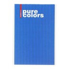Блокнот А6 48 листов в клетку на скрепке "Графит, синий, бордо", обложка мелованный картон, ВД-лак, блок 65 г/м2, МИКС - Фото 2