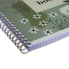 Тетрадь 96 листов в клетку на гребне "Контуры", обложка пластик, блок 60-65 г/м2, МИКС - фото 24568173