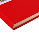 Скетчбук Sketchmarker, 210 х 300 мм, 80 листов, твёрдая обложка из искусственной кожи, красный, блок 140 г/м2 - фото 22606556