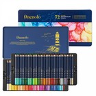 Карандаши акварельные набор 72 цвета, Finenolo, в металлическом пенале - фото 108916659