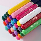 Карандаши художественные 24 цвета, Finenolo, 3.8 мм, шестигранные, в металлическом пенале - фото 9288216