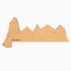 Новогодний декор на раму двери «Домики», 25.5×11.8 см - Фото 4