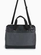 Сумка дорожная на молнии Bagsland, наружный карман, длинный ремень, тёмно-серая - Фото 10