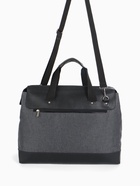 Сумка дорожная на молнии Bagsland, наружный карман, длинный ремень, тёмно-серая - Фото 11