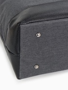 Сумка дорожная на молнии Bagsland, наружный карман, длинный ремень, тёмно-серая - Фото 7