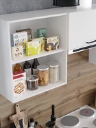 Кухонный гарнитур «Паола», 2400 мм, цвет белый/белый - Фото 5