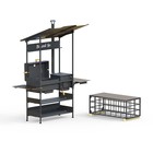 Мангал-Гриль-Казан ROLAND Sr, 182×103×214 см - Фото 2