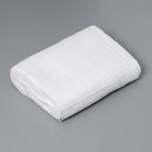 Вафельное полотно отбеленное, длина 50 м, ширина 40 см, плотность 110 г/м² - Фото 1