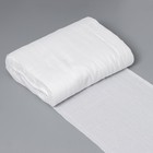 Вафельное полотно отбеленное, длина 50 м, ширина 40 см, плотность 110 г/м² - Фото 3