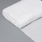 Вафельное полотно отбеленное, длина 50 м, ширина 40 см, плотность 110 г/м² - Фото 4