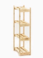 Стеллаж напольный «Добропаровъ», 4 полки, 1180×640×275 мм, цвет натуральный - Фото 2