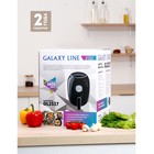 Аэрогриль Galaxy GL 2527, 1600 Вт, 80-200°C, 3.5 л, чёрный - фото 51346861 Аэрогриль Galaxy GL 2527, 1600 Вт, 80-200°C, 3.5 л, чёрный - фото 51346861
