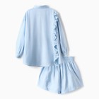 Костюм женский (блузка, шорты) MINAKU: Casual Collection цвет голубой , р-р 46 - Фото 13