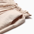Костюм женский (блузка, шорты) MINAKU: Casual Collection цвет бежевый , р-р 42 - Фото 12