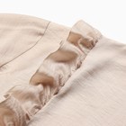 Костюм женский (блузка, шорты) MINAKU: Casual Collection цвет бежевый , р-р 46 - Фото 11