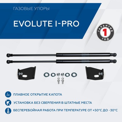 Газовые упоры капота Rival для Evolute i-Pro 2022-н.в, 2 шт