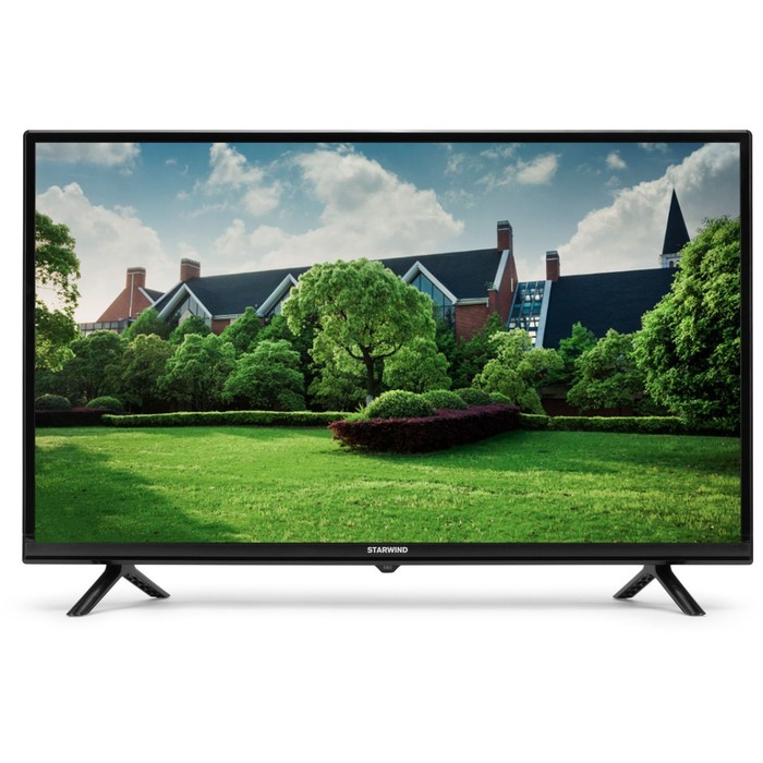 Телевизор Starwind SW-LED32BG202,32",1366x768, DVB-C/T2/S/S2, HDMI 2, USB 1, черный - Фото 1