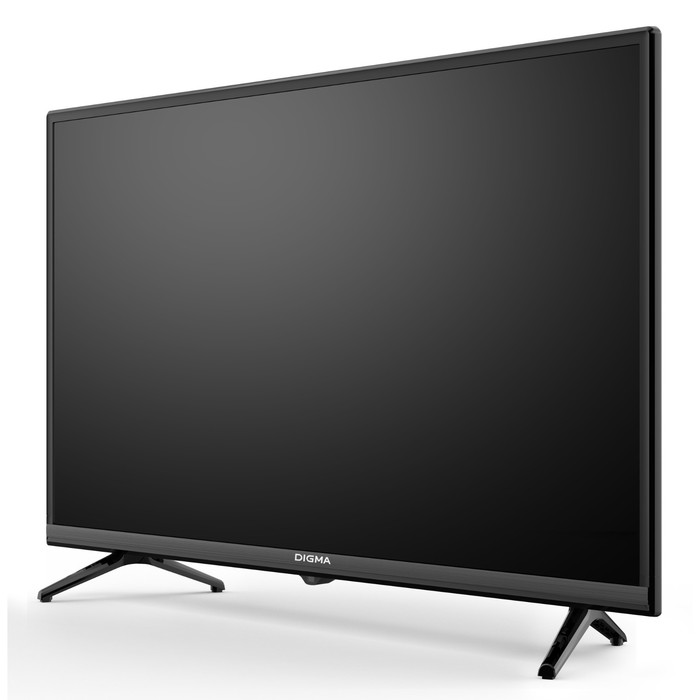 Телевизор Digma DM-LED32SBB35, 32",1920x1080, DVB-C/T2/S/S2, HDMI 2, USB 1, SmartTV, черный