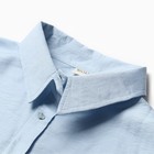 Костюм женский (блузка, шорты) MINAKU: Casual Collection цвет голубой , р-р 50 - Фото 9