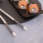 Палочки для суши «Геометрия», набор 10 шт., 24.5 см, керамика - Фото 7