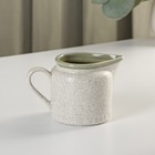 Набор сервировочный «Домик в деревне», 2 предмета: банка для сахара 300 мл, молочник 300 мл, керамические, цвет белый - Фото 3