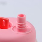 Бутылка для воды стеклянная «Бьюти», 400 мл, 8×14,5 см, цвет розовый - Фото 5