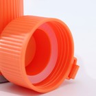 Бутылка для воды стеклянная «Успех», 500 мл, 7,2×21 см, цвет оранжевый - Фото 3