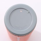 Бутылка для воды стеклянная «Успех», 500 мл, 7,2×21 см, цвет оранжевый - фото 4388645