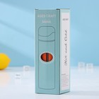 Бутылка для воды стеклянная «Успех», 500 мл, 7,2×21 см, цвет оранжевый - фото 7275823