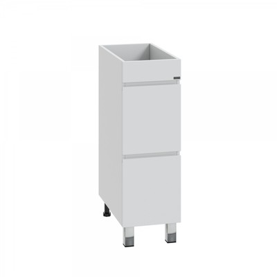 Тумба напольная «СаНта», под раковину «СаНта. Марс 29», 2 ящика, цвет белый