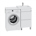 Тумба напольная «СаНта», под раковину СаНта «Марс 48» 2 ящик, цвет белый - Фото 4