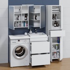 Тумба напольная «СаНта», под раковину СаНта «Марс 59», 2 ящика, цвет белый  (артикул 10014144)  большой выбор товаров оптом и в розницу по низким ценам с доставкой